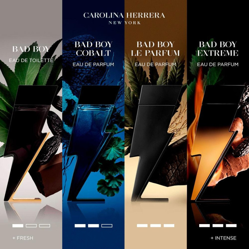 Bad Boy Perfume Natural 100ml - Carolina Herrera
