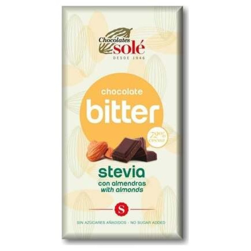 Chocolate Bitter 72% Cocoa 100g - Chocolates Sole