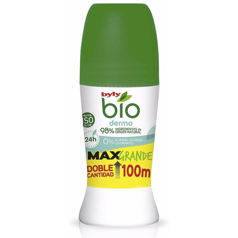 Bio Natural 0% Dermo Max Deo Roll - On 100ml - Byly
