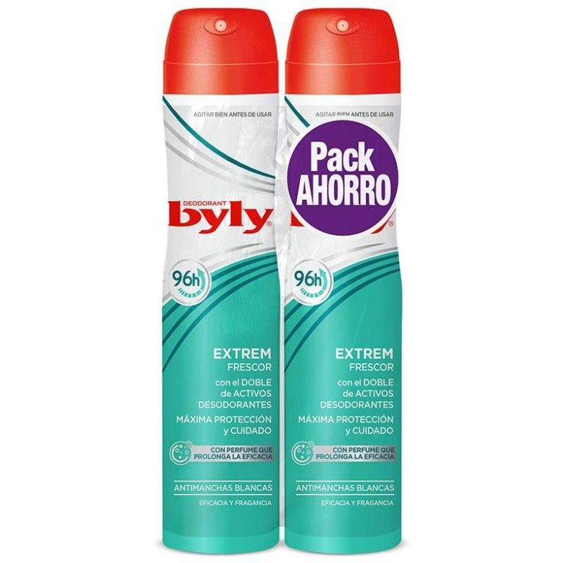 Extrem Frescor 96h Deo Vaporizador Lote 2 X 200 ml - Byly