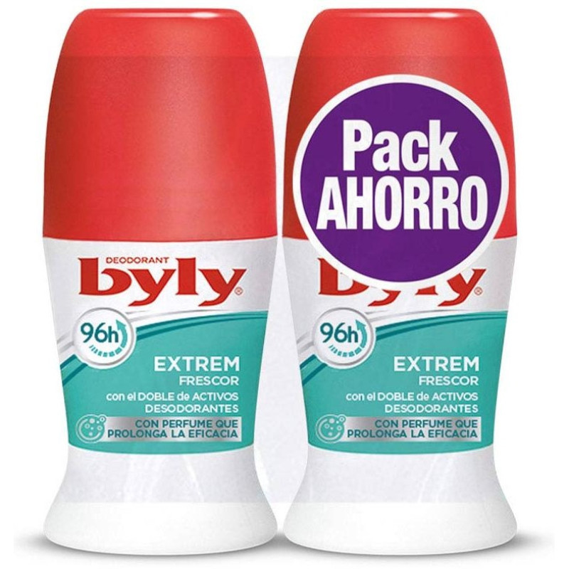 Extrem Frescor 96h Deo Roll - On Lote 2 X 50 ml - Byly