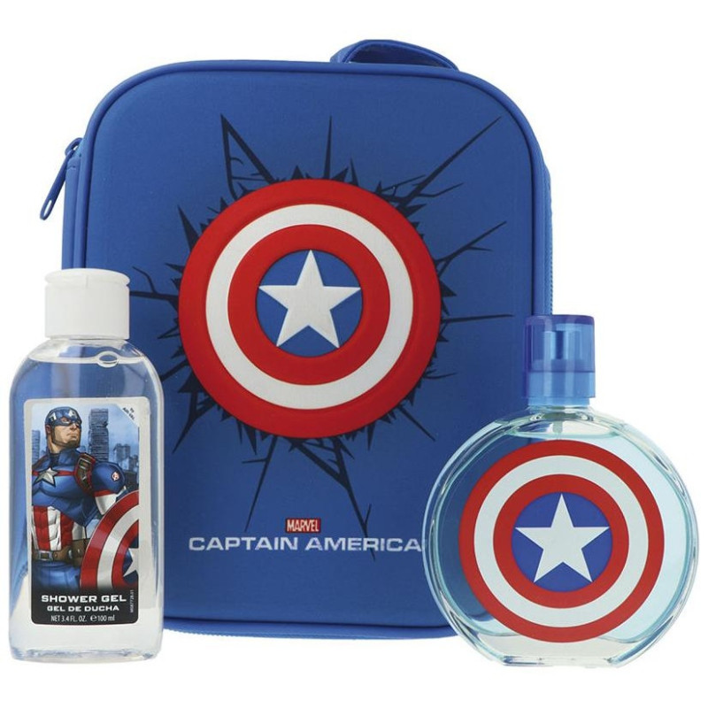 Capitan America Neceser Lote 2 Pz - Disney