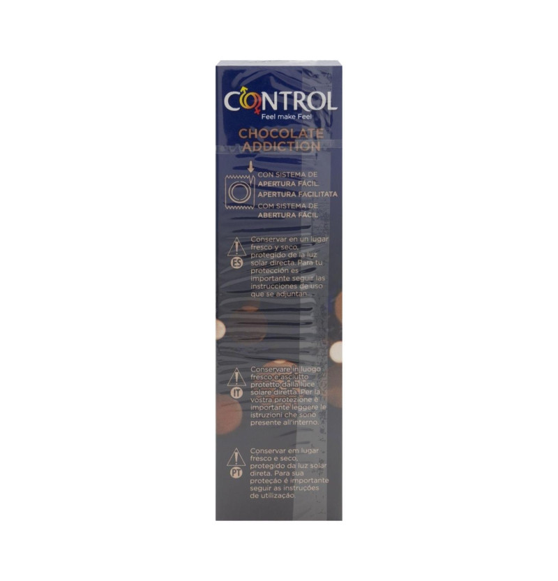 Control Chocolate Addiction Preservativos, 12 Uni. - Artsana Spain