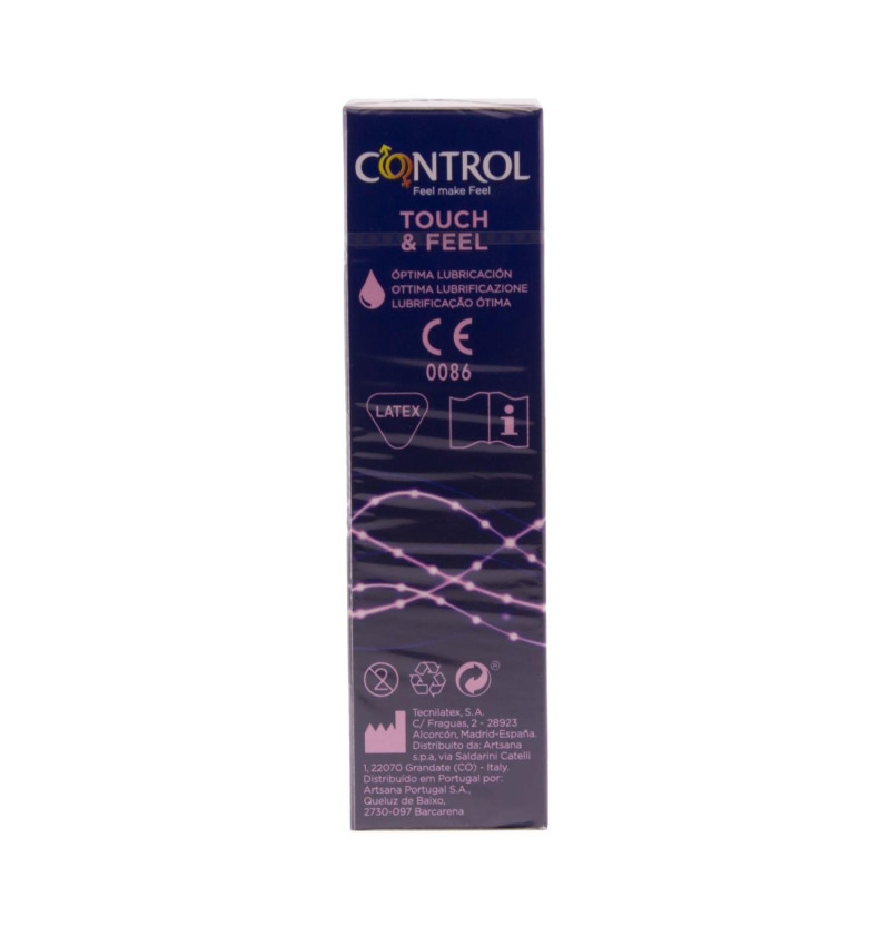 Control Touch & Feel Preservativos, 12 Uni. - Artsana Spain - Sin Marca