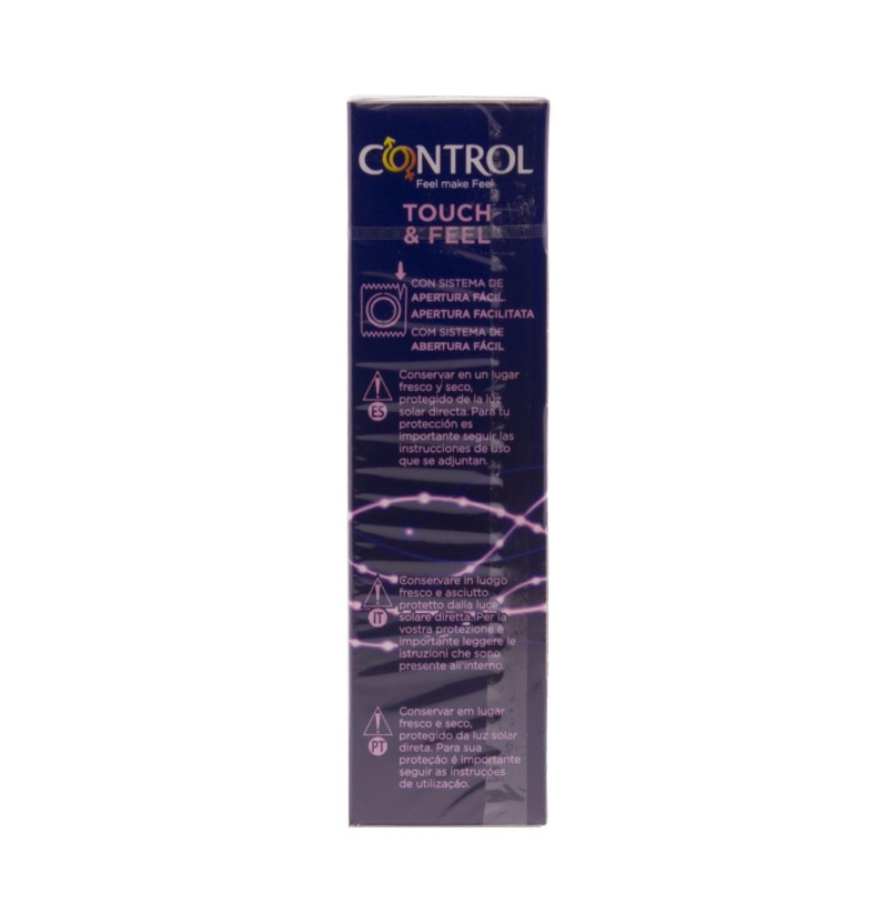Control Touch & Feel Preservativos, 12 Uni. - Artsana Spain - Sin Marca