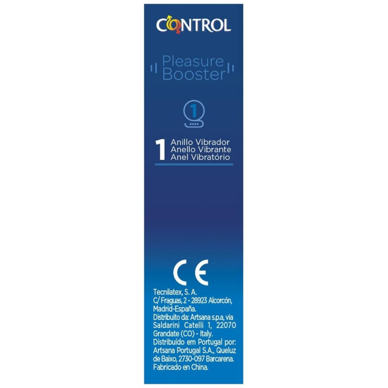 Control Pleasure Anillo Vibrador Booster