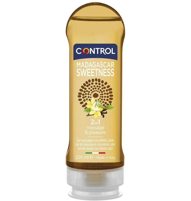 Control Vainilla Of Madagascar, 2 In 1 Massaje & Pleasure, 200 Ml. - Artsana Spain