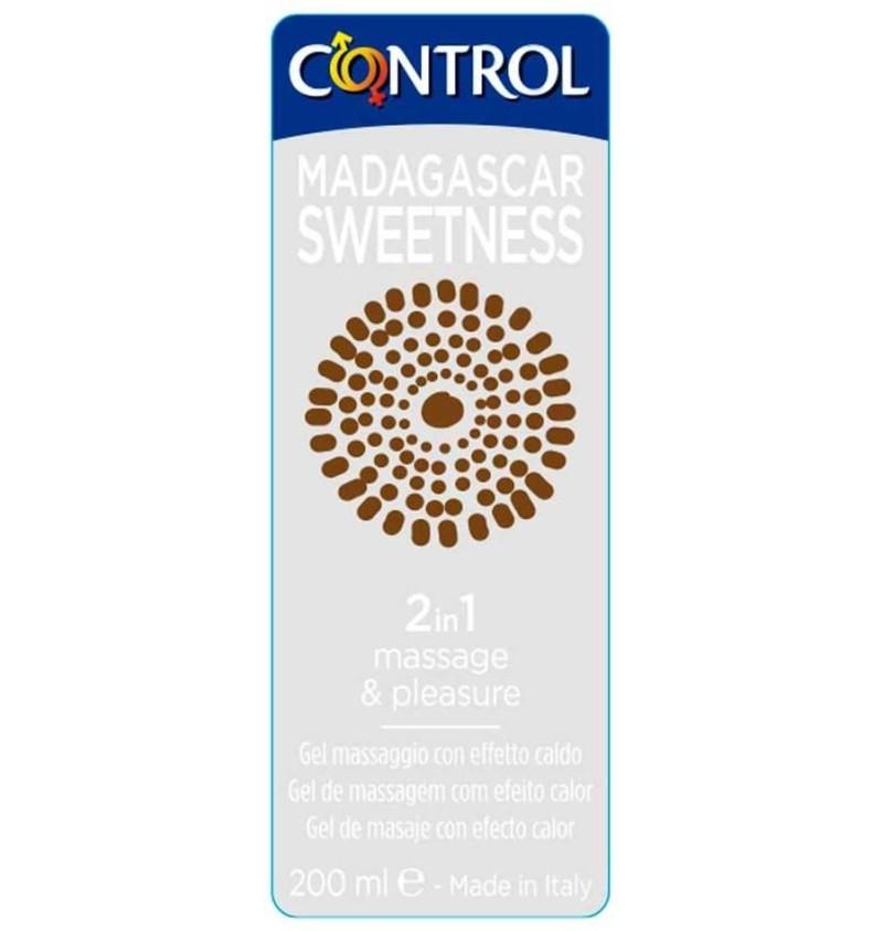 Control Vainilla Of Madagascar, 2 In 1 Massaje & Pleasure, 200 Ml. - Artsana Spain
