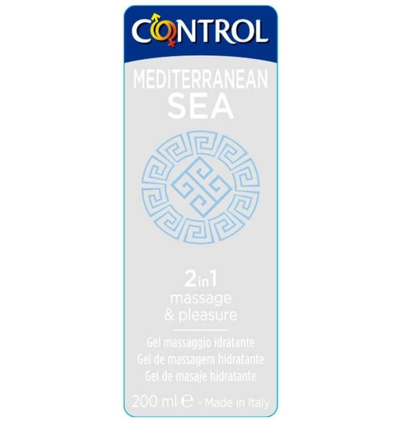 Control Mediterranean Sea 2 In 1, Massage & Pleasure, 200 Ml. - Artsana Spain