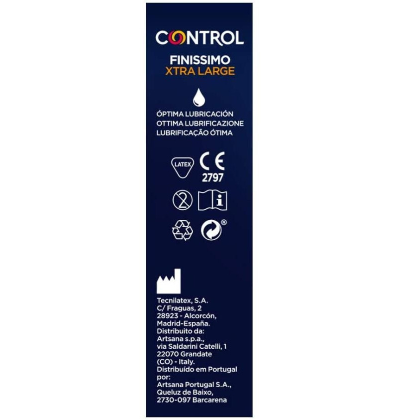 Control Finissimo - Preservativos, 12 Uni. - Artsana Spain - Sin Marca