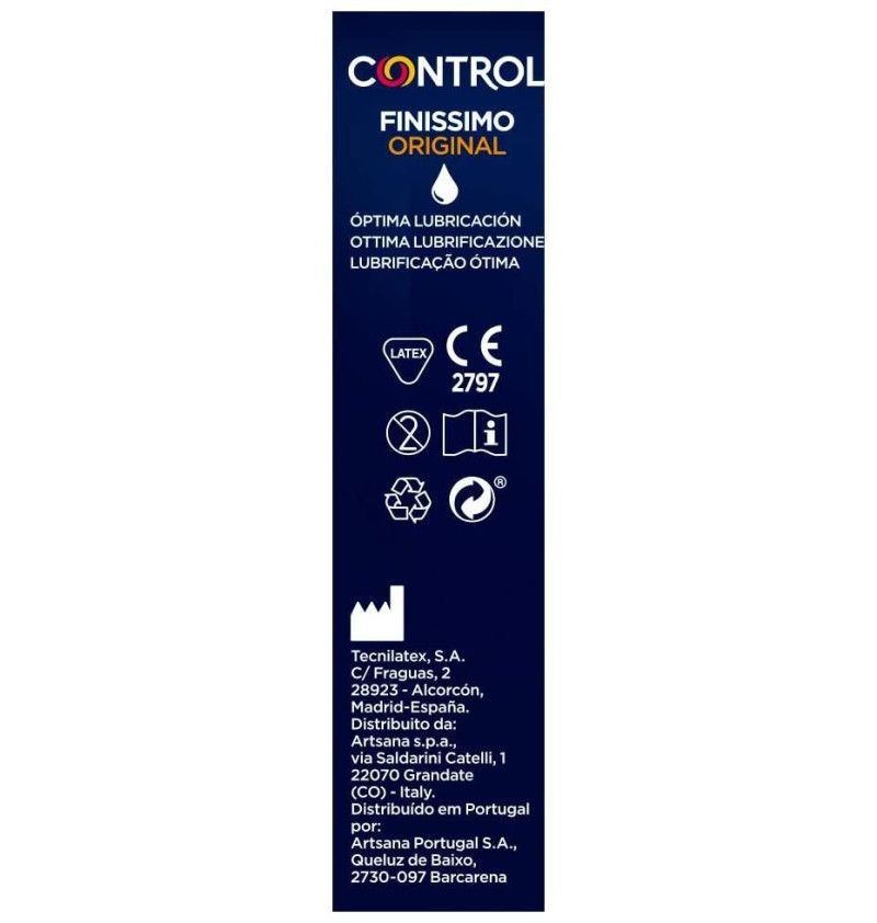 Control Finissimo Easy Way, Preservativos 10 Uni. - Artsana Spain