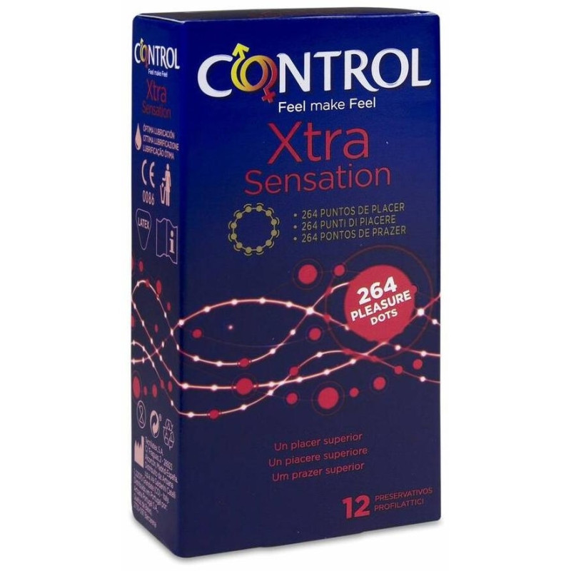 Preservativo Xtra Sensation 12u - Control