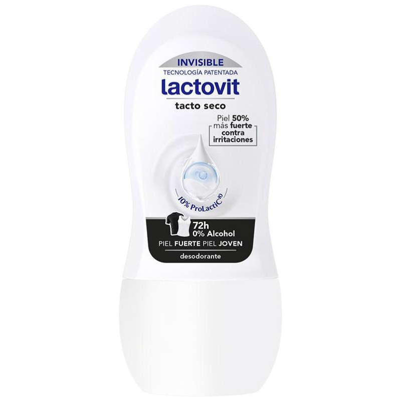 Invisible Antimanchas Deo Roll - On 50 ml - Lactovit