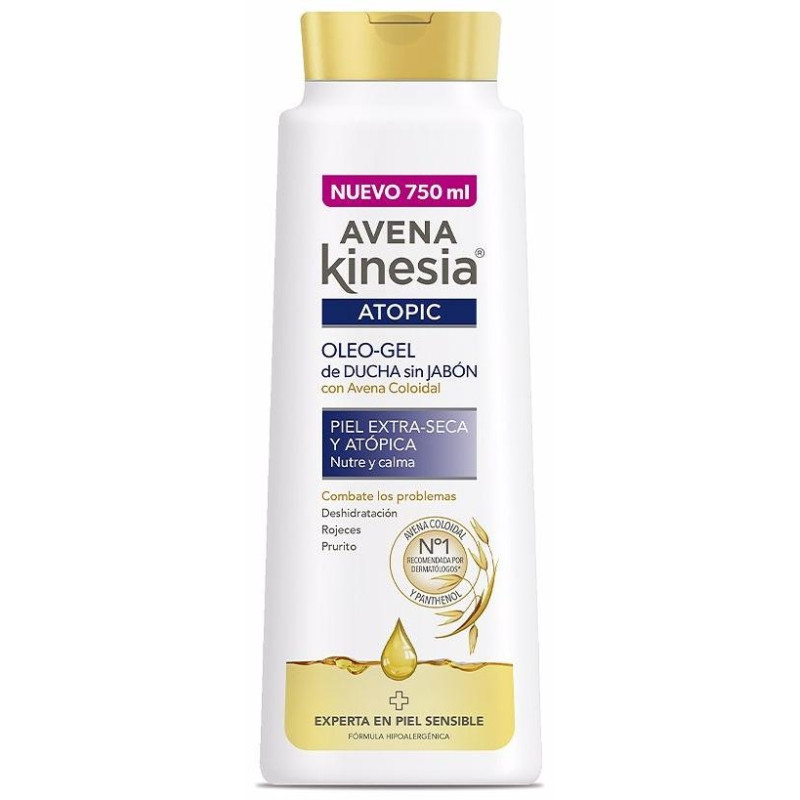 Avena Topic Oleo - Gel Ducha 750ml - Avena Kinesia
