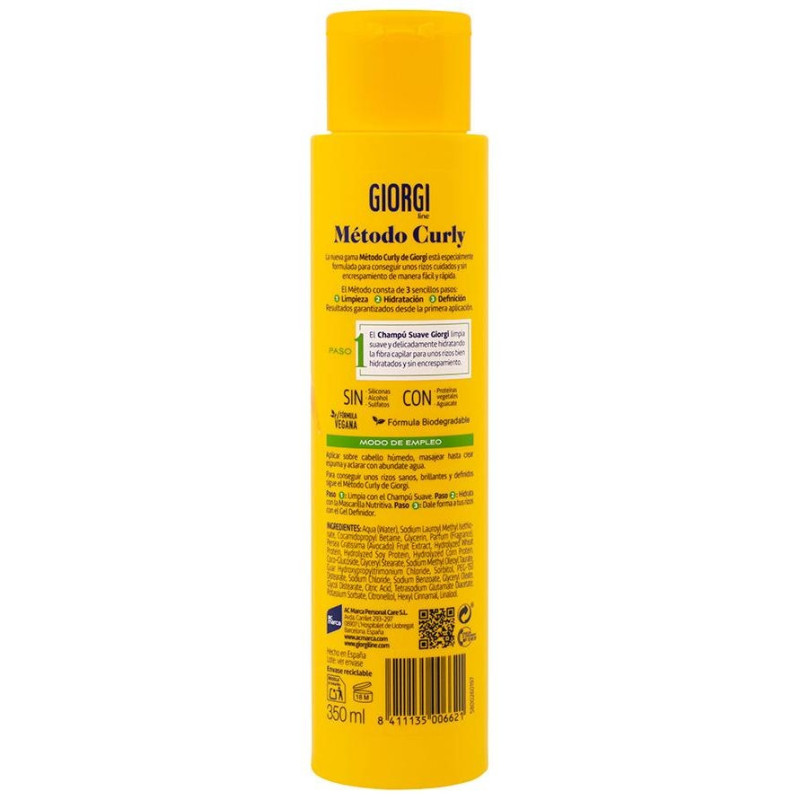 Curly Champú 350ml - Giorgi