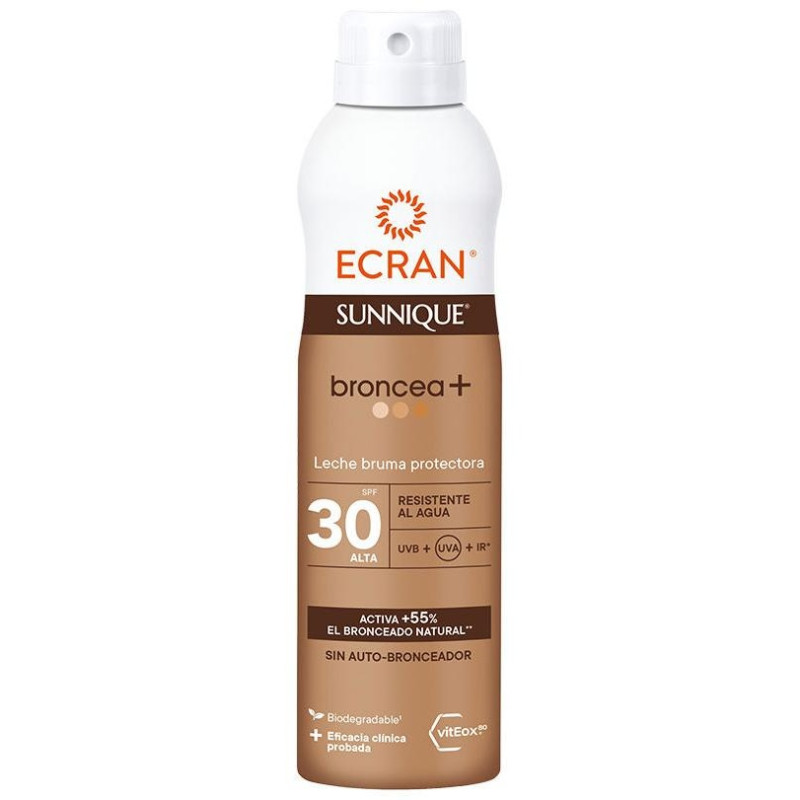 Sunnique Broncea+ Protective Mist spf30 250ml - Ecran
