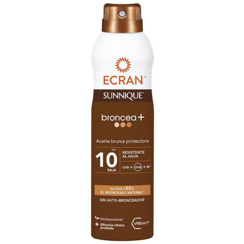 Sunnique Broncea+ Aceite Bruma Spf10 250 ml - Ecran