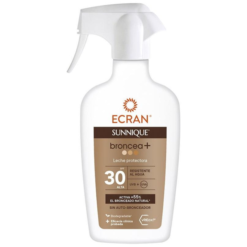 Sunnique Broncea+ Pistola spf30 270 ml - Ecran