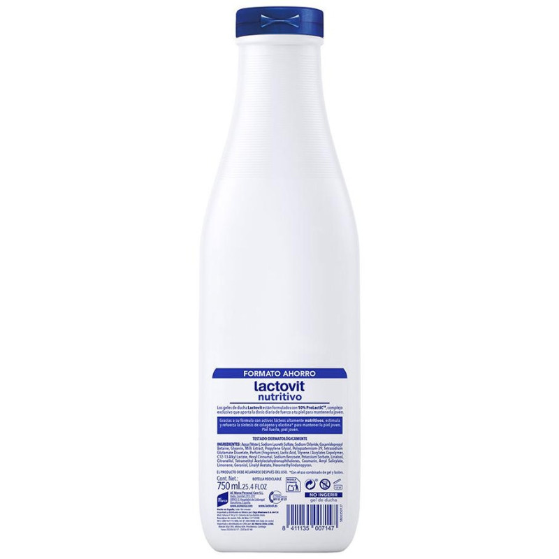 Original Gel de Ducha Nutritivo 750 ml - Lactovit