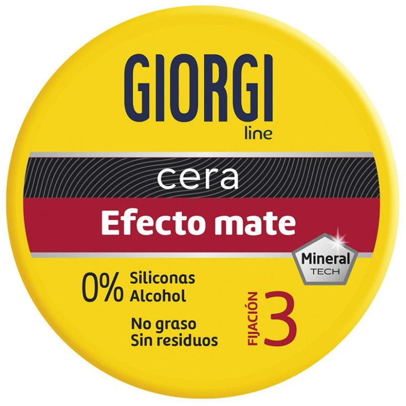 Fijación y Textura Cera Efecto Mate Nº3 75ml - Giorgi