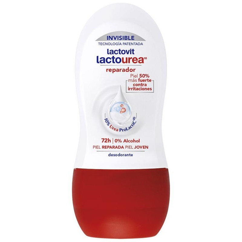 Desodorante Lactourea Roll - On Rojo 50ml - Lactovit