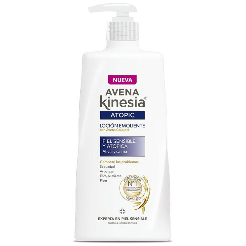 Avena Topic Loción Emoliente Corporal 400ml - Avena Kinesia