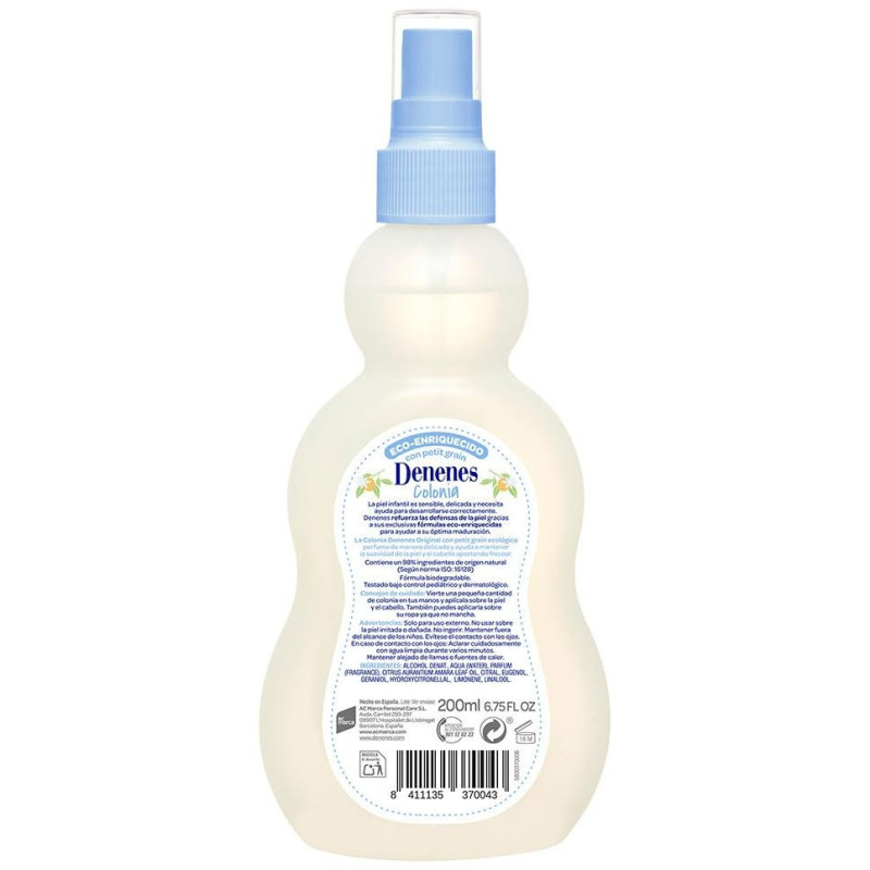 Denenes Colonia Muy Suave Vaporizador 200 Ml