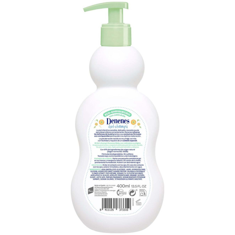 Denenes Naturals Gel Champú 400ml - Denenes