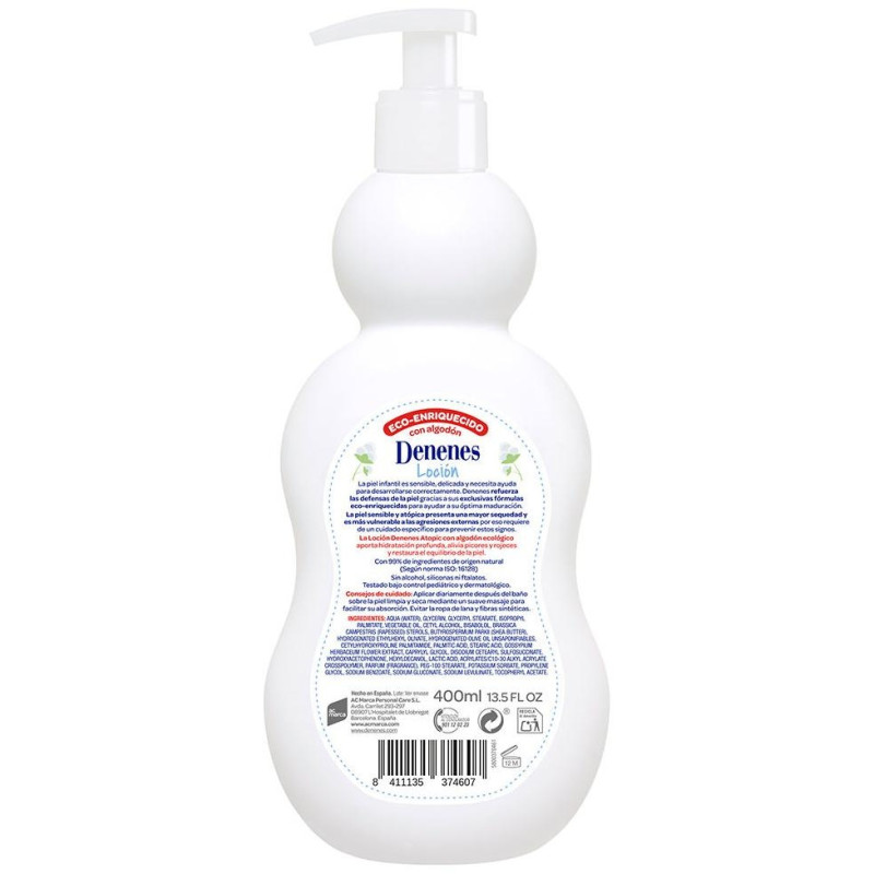 Protech Piel Atópica Leche Hidratante 400ml - Denenes