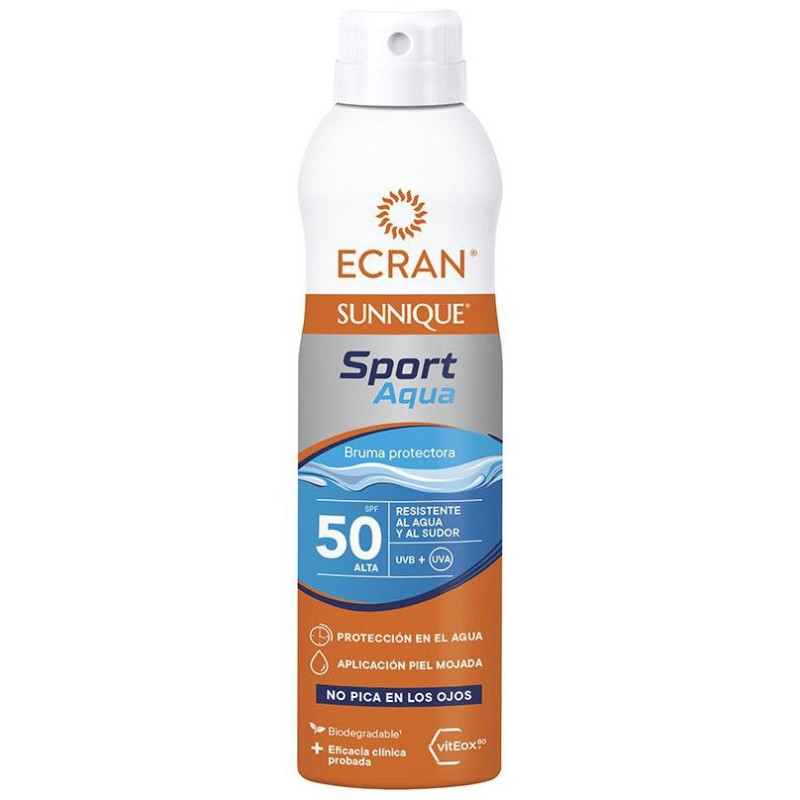 Sunnique Sport Aqua Bruma Protectora spf50+ 250 ml - Ecran
