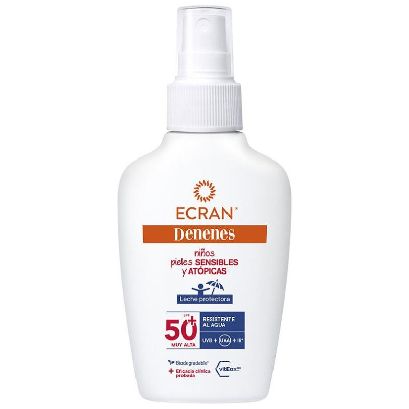 Ecran Denenes Leche Protectora spf50+ Vaporizador 100 ml - Denenes