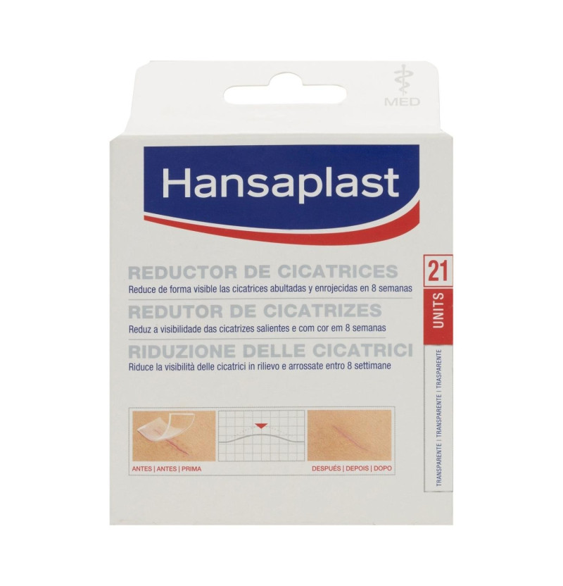 Hansaplast Reductor de Cicatrices (68 X 38 mm 21 U) - Eucerin