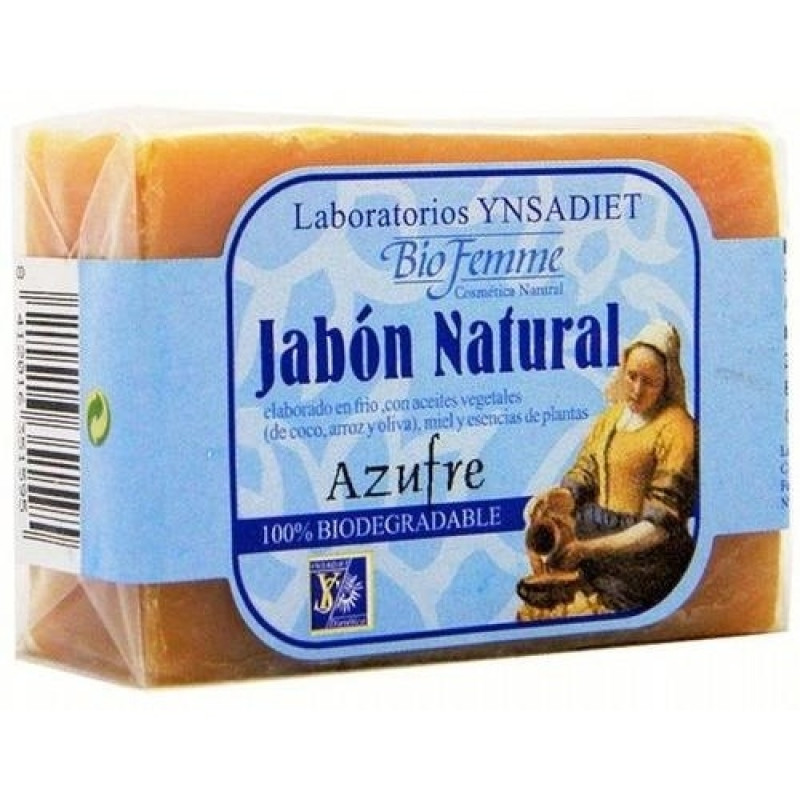 Jabon Azufre 100 Gramos - Ynsadiet