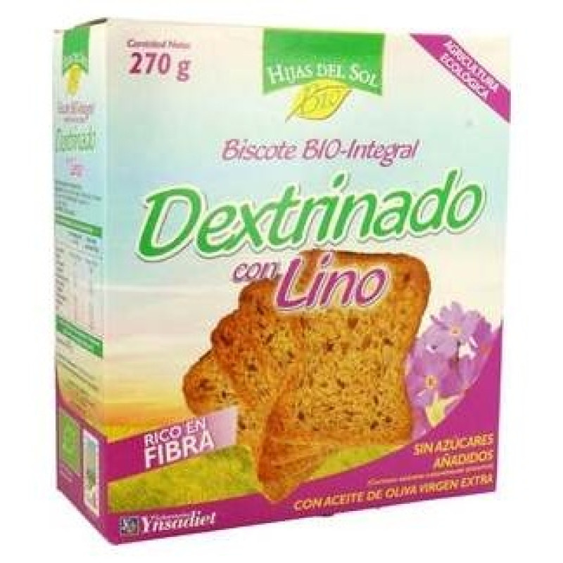 Pan Dextrinado con Lino 270gr. Hijas del Sol - Ynsadiet