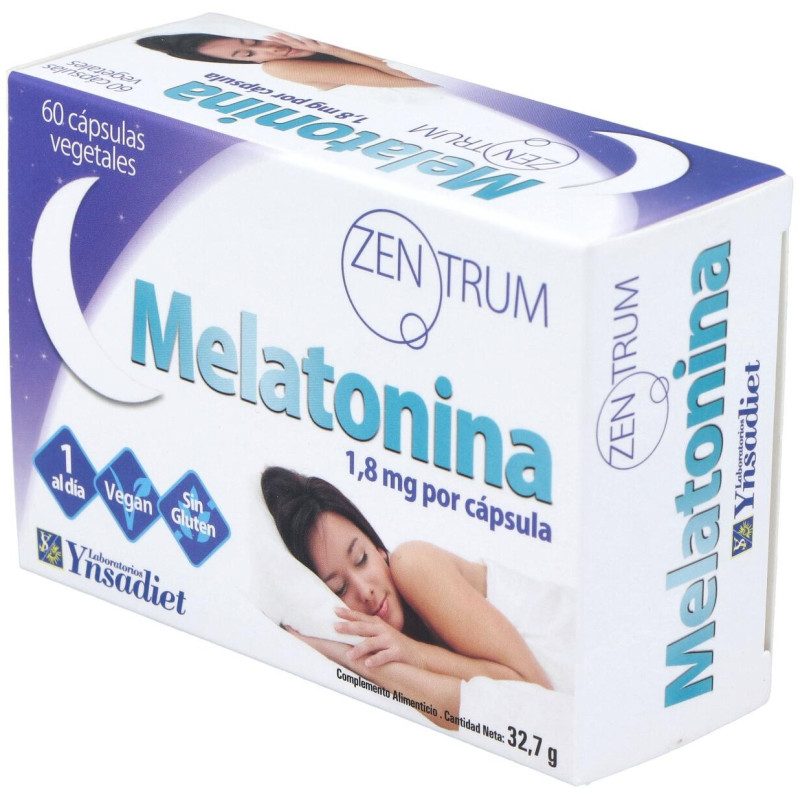 Ynsadiet Zentrum Melatonina 60 Cápsulas - Zentrum