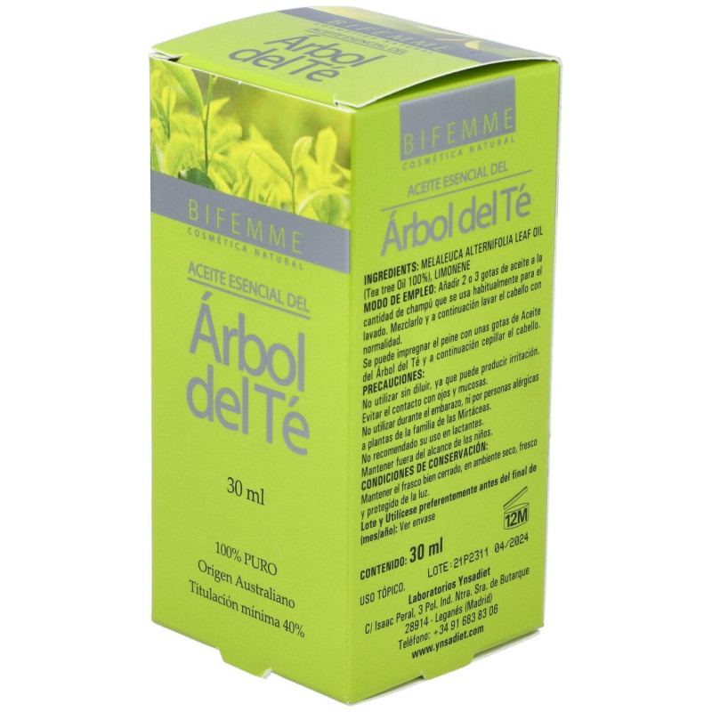 Ynsadiet Aceite Esencial Del Árbol Del Té 30Ml