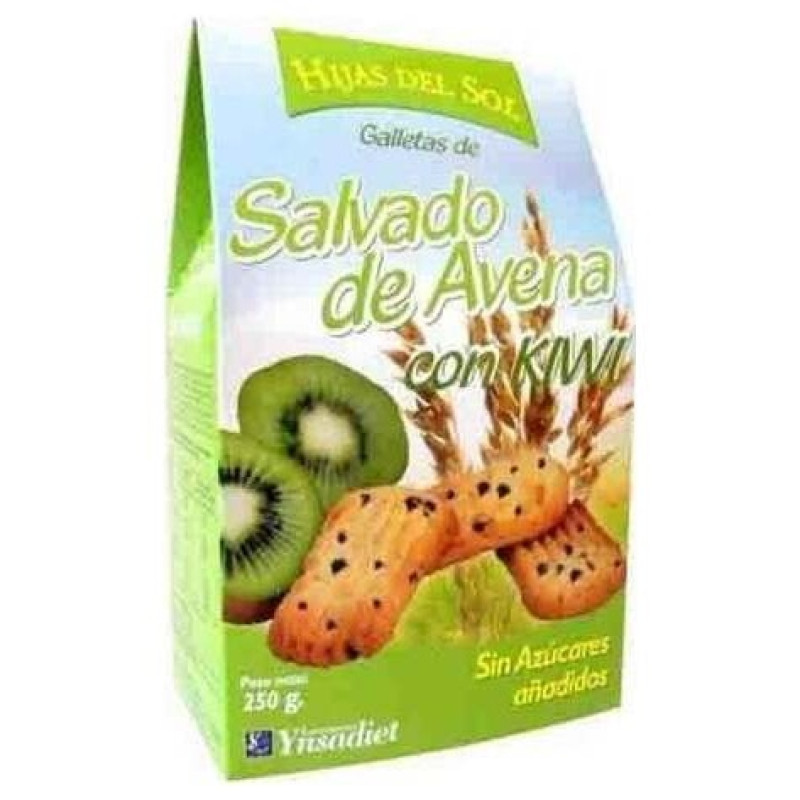 Galletas de Salvado de Avena con Kiwi 250gr - Ynsadiet
