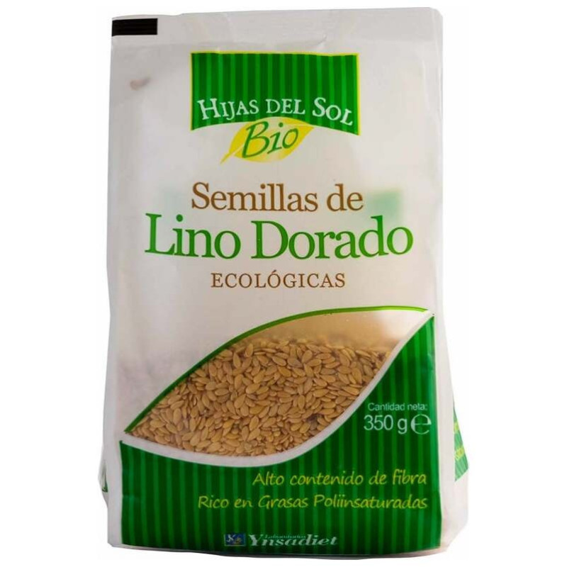 Hijas del Sol Semillas de Lino Dorado 350g - Ynsadiet