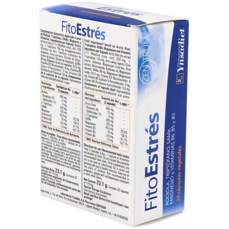 Zentrum Fito Estrés 30Vcaps