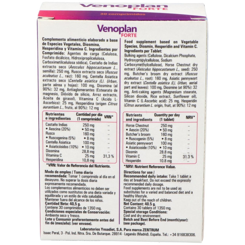 Zentrum Venoplan Forte 30Comp