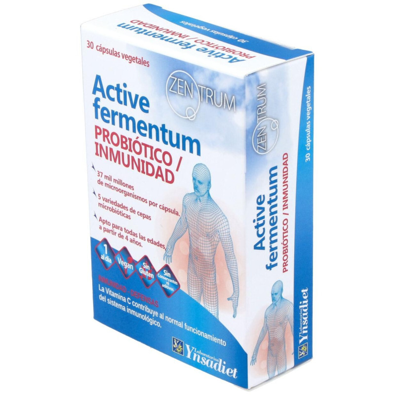 Active Fermentum Probiótico Inmunidad 30vcaps - Zentrum