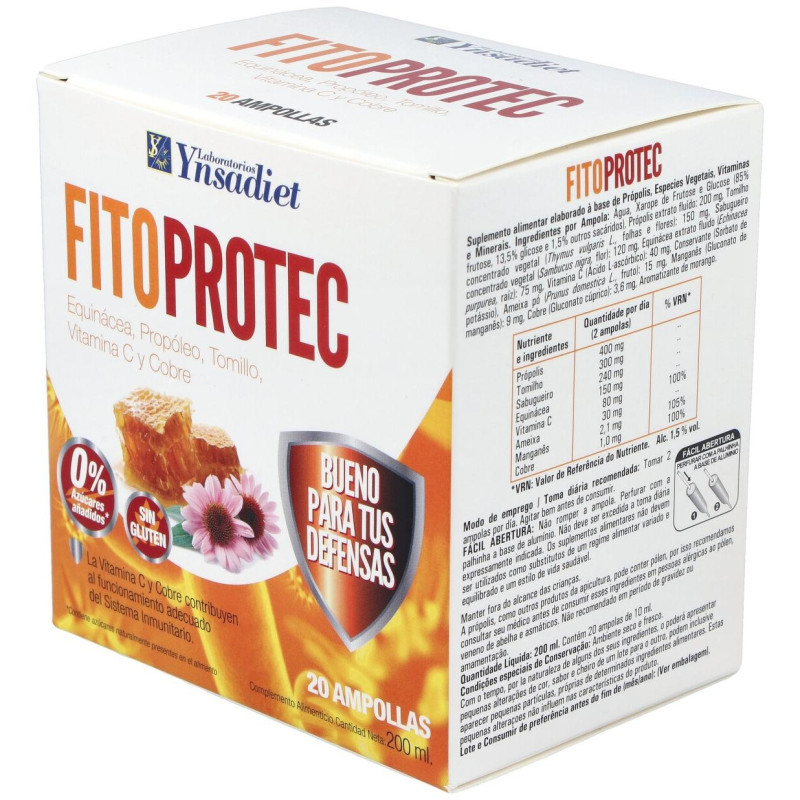 Fito Protec con Echinacea 20amp - Ynsadiet
