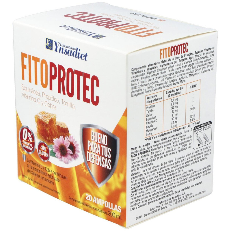 Fito Protec con Echinacea 20amp - Ynsadiet