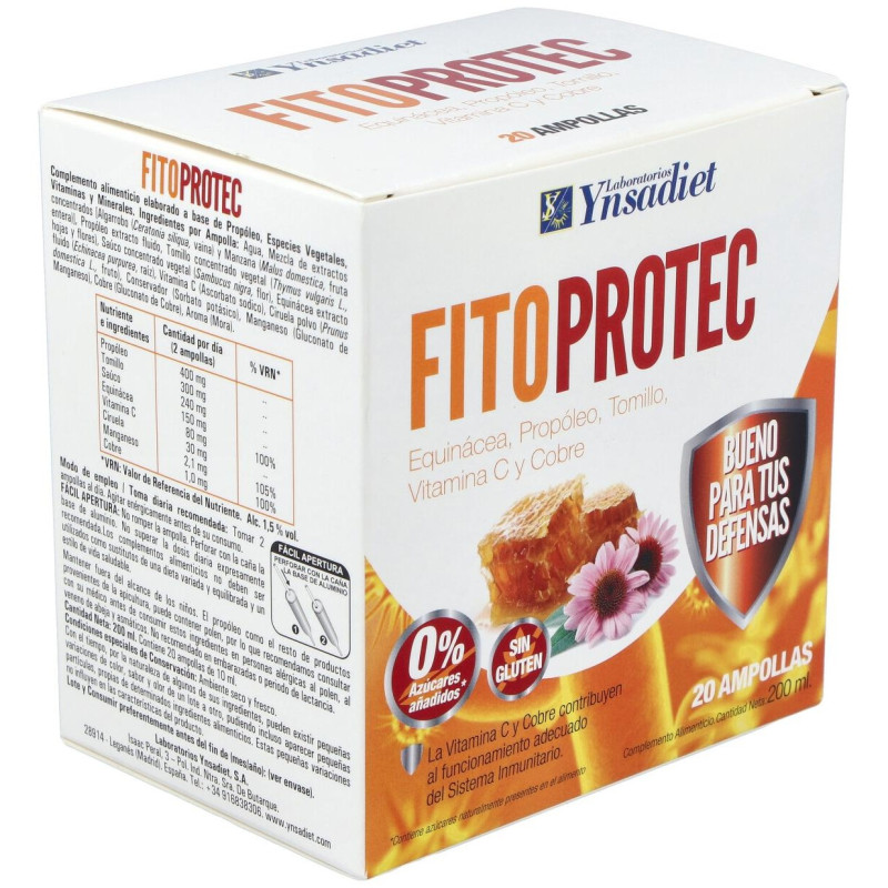 Fito Protec con Echinacea 20amp - Ynsadiet