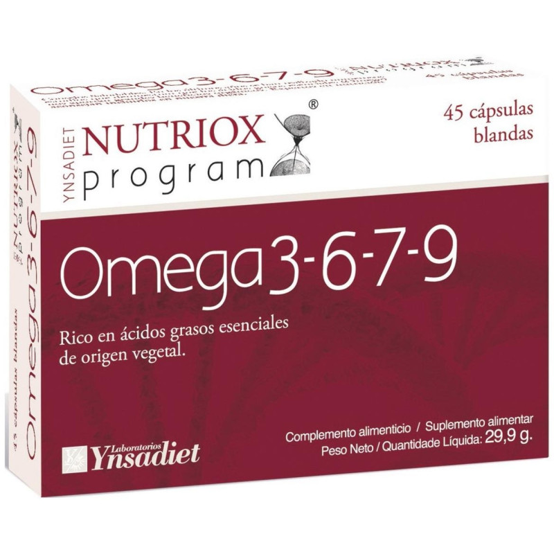Omega 3 - 6 - 7 - 9 Complemento para el Bienestar General - Ynsadiet