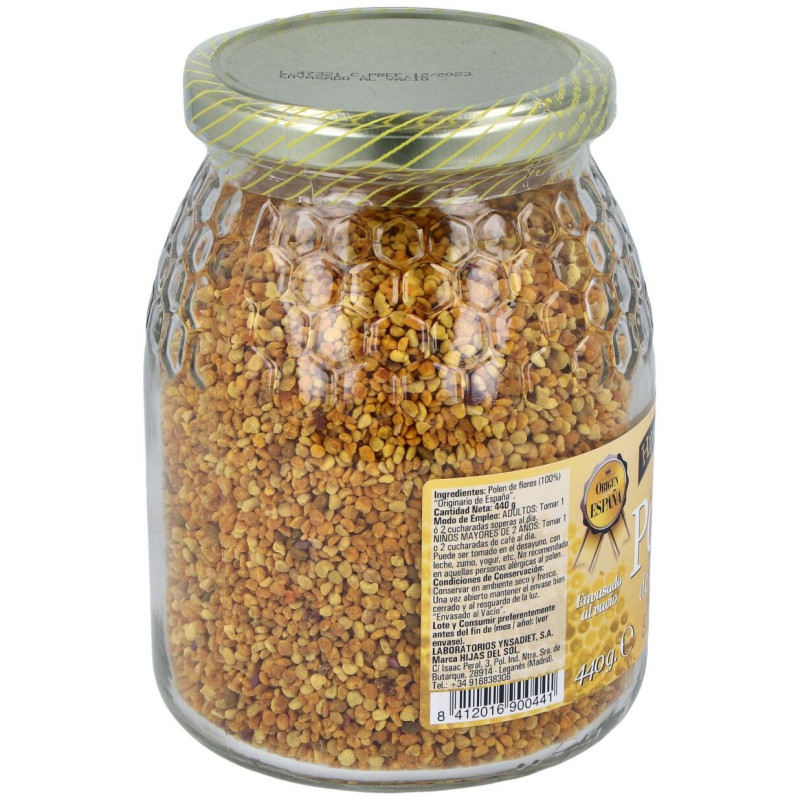 Polen Grano Frasco 440gr.hijas del Sol - Ynsadiet