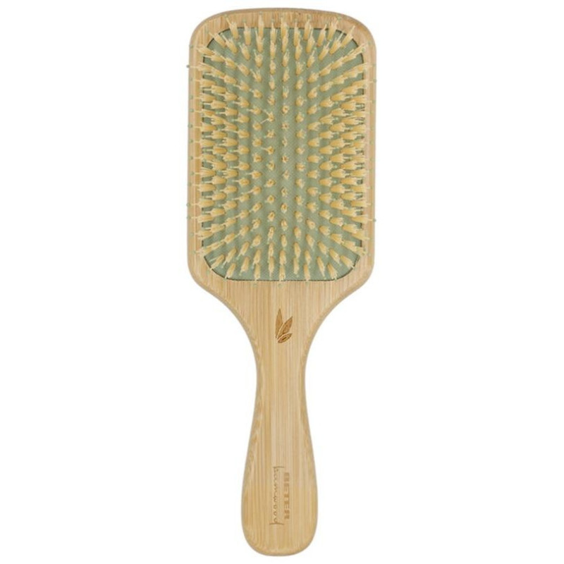 Bamwood Cepillo Neumático Raqueta Cerdas Nylon 1 U