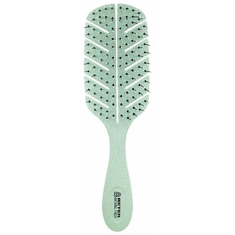 Detangling Natural Fiber Cepillo Verde 1ud - Beter