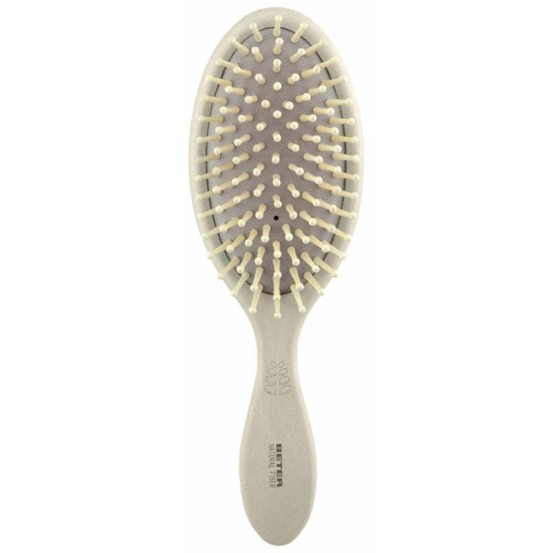 Cepillo Neumático Natural Fiber Púas Madera Beige 1ud - Beter