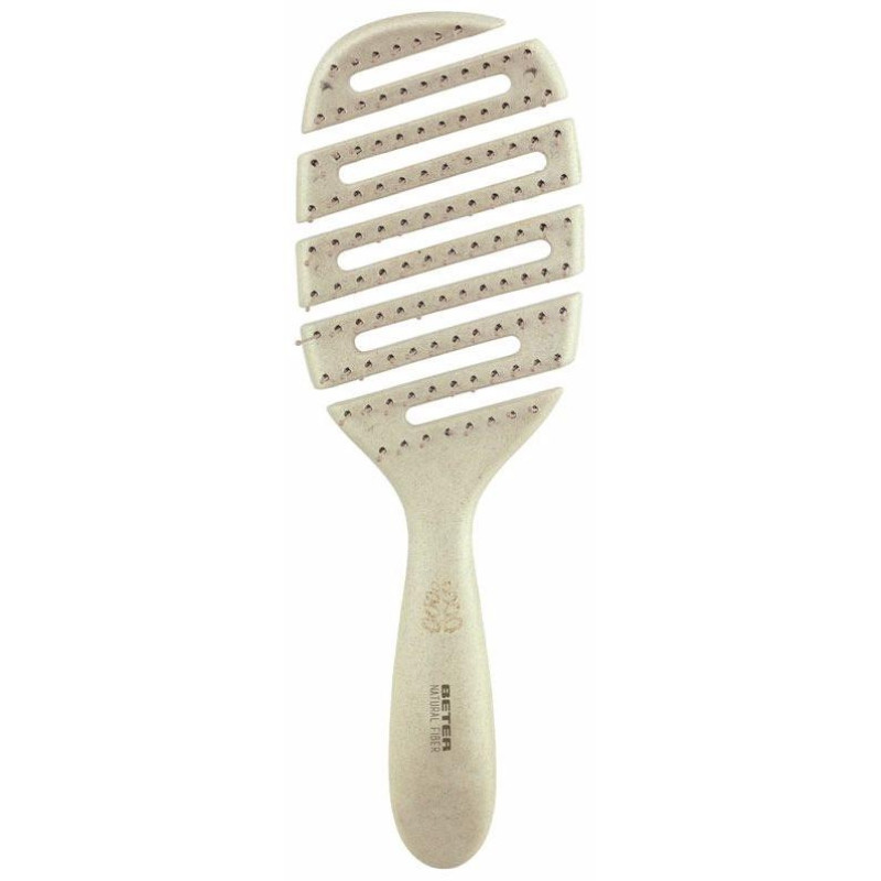 Cepillo Esqueleto Natural Fiber Puas Nylon Bolita Beige 1 u - Beter